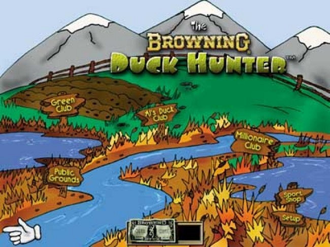 Скриншот из игры Browning Duck Hunter