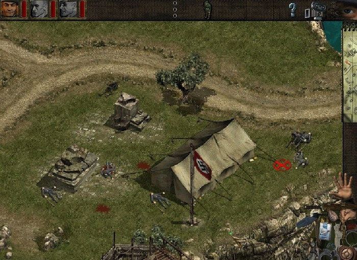 Скриншот из игры Commandos: Beyond the Call of Duty