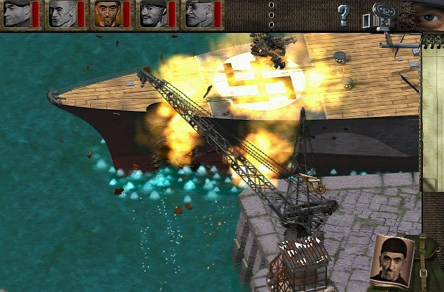 Скриншот из игры Commandos: Behind Enemy Lines