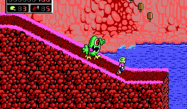 Скриншот из игры Commander Keen 6: Aliens Ate My Baby Sitter!