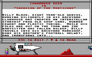 Скриншот из игры Commander Keen: Marooned on Mars