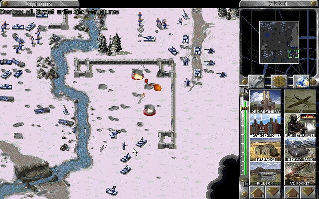 Скриншот из игры Command & Conquer: Red Alert - Counterstrike