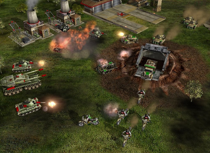 Скриншот из игры Command & Conquer: Generals - Zero Hour