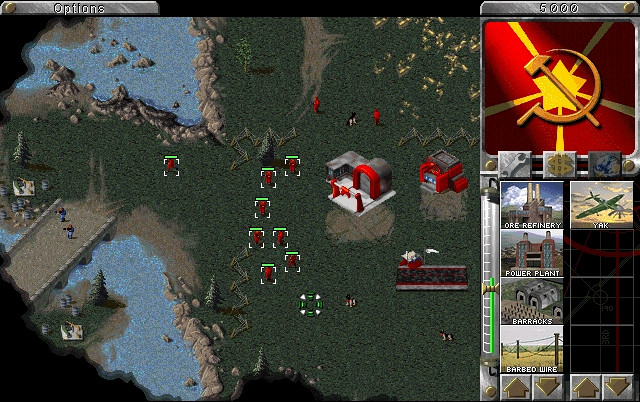 Скриншот из игры Command & Conquer: Red Alert