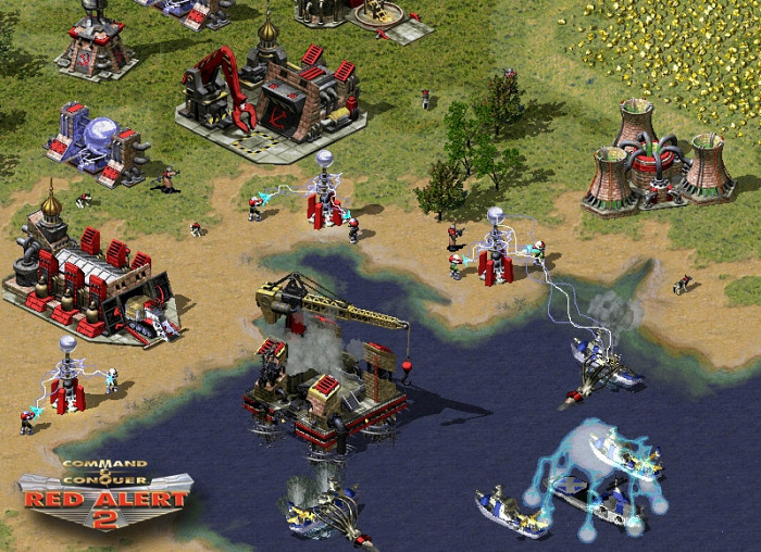Скриншот из игры Command & Conquer: Red Alert 2