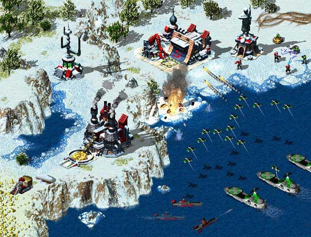 Скриншот из игры Command & Conquer: Red Alert 2