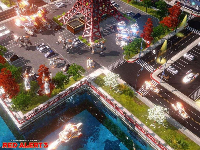 Скриншот из игры Command & Conquer: Red Alert 3