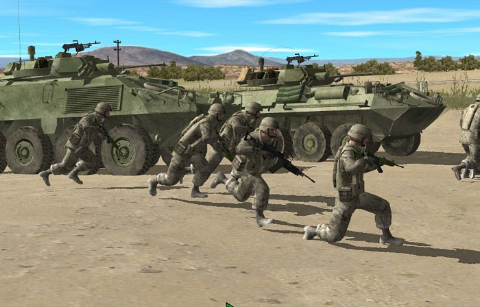 Скриншот из игры Combat Mission: Shock Force NATO