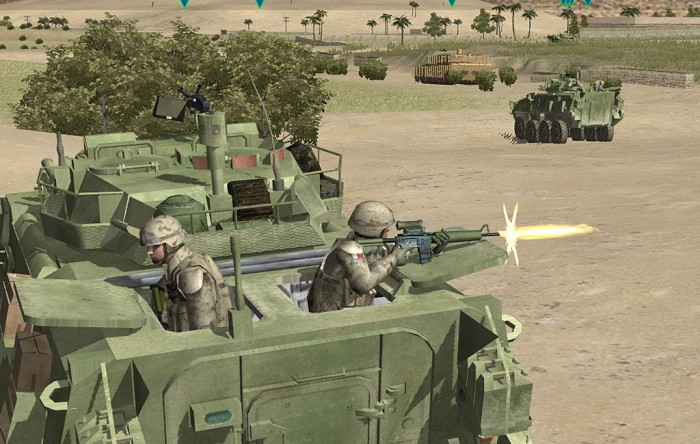 Скриншот из игры Combat Mission: Shock Force NATO