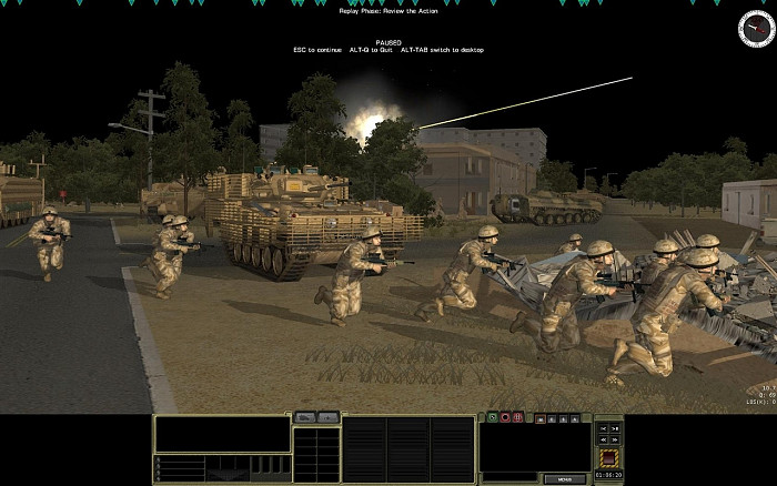 Скриншот из игры Combat Mission: Shock Force British Forces