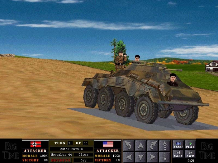Скриншот из игры Combat Mission: Beyond Overlord
