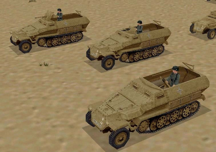 Скриншот из игры Combat Mission: Afrika Korps