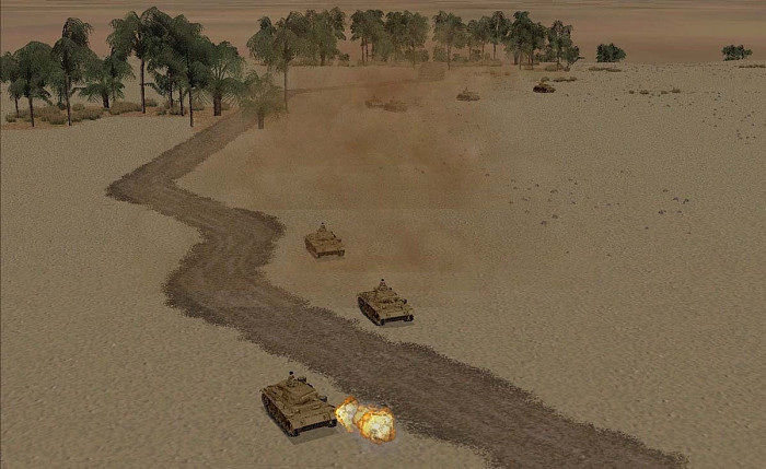 Скриншот из игры Combat Mission: Afrika Korps