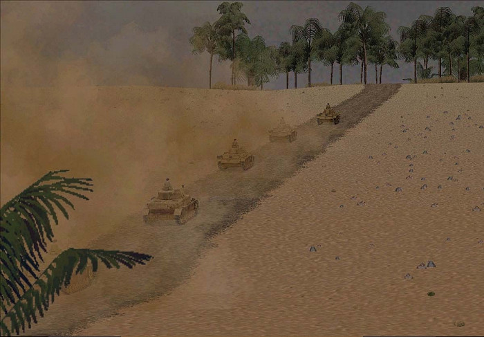 Скриншот из игры Combat Mission: Afrika Korps