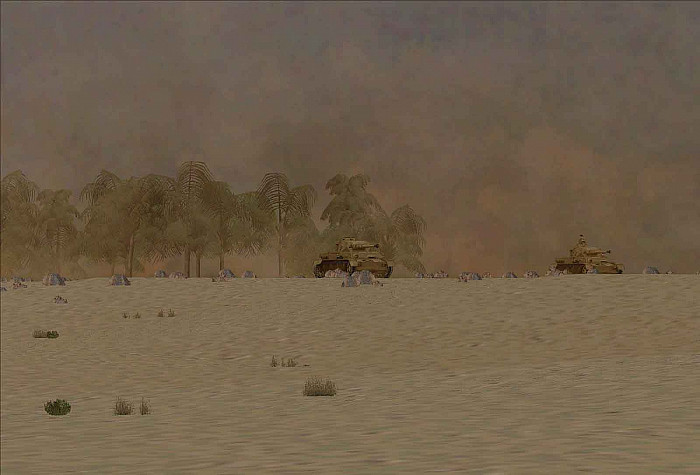 Скриншот из игры Combat Mission: Afrika Korps