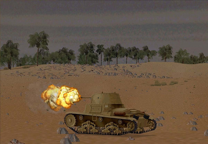 Скриншот из игры Combat Mission: Afrika Korps