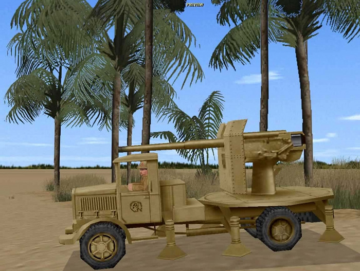 Скриншот из игры Combat Mission: Afrika Korps