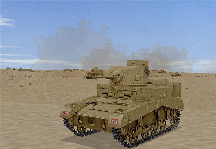Скриншот из игры Combat Mission: Afrika Korps