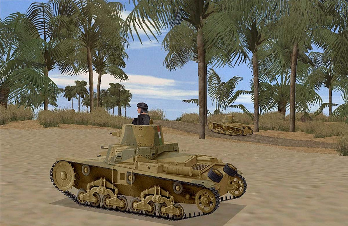 Скриншот из игры Combat Mission: Afrika Korps