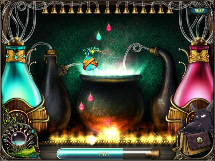 Скриншот из игры Brunhilda and the Dark Crystal