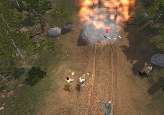 Скриншот из игры Combat Elite: WWII Paratroopers