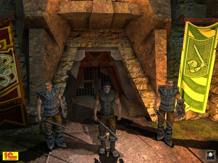 Скриншот из игры BorderZone