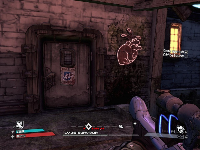 Скриншот из игры Borderlands: Zombie Island of Dr. Ned