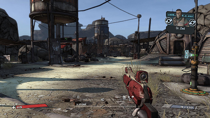 Скриншот из игры Borderlands