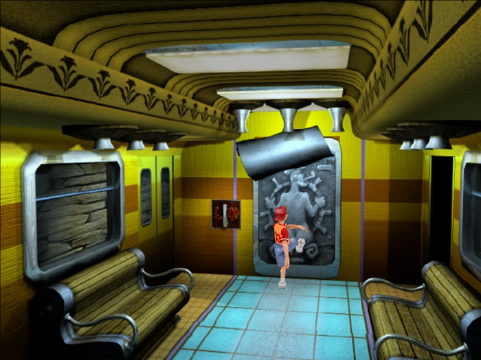 Скриншот из игры Bonzo: Escape from Olympus