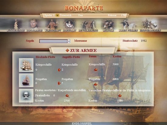Скриншот из игры Bonaparte: The Battle for Power and Freedom
