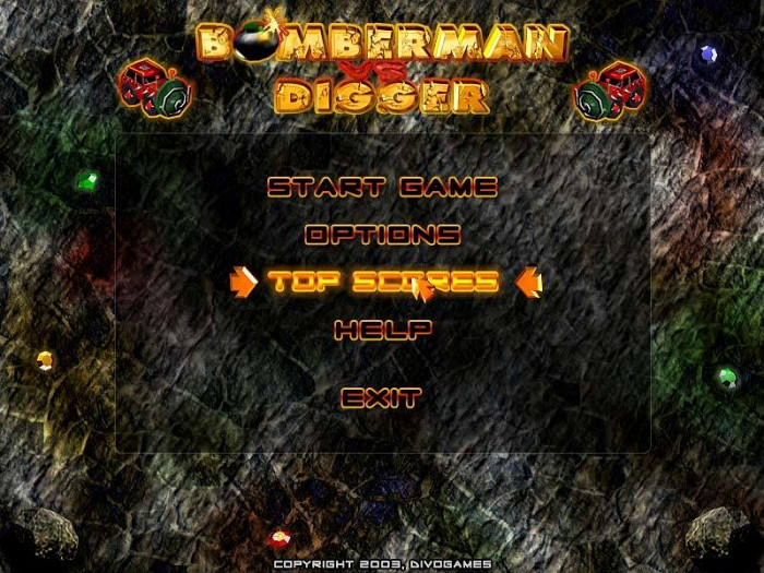 Скриншот из игры Bomberman vs Digger