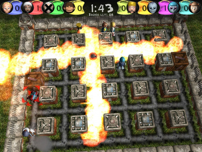 Скриншот из игры BomberFUN