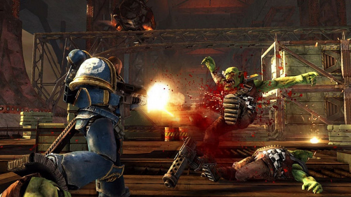 Скриншот из игры Warhammer 40.000: Space Marine