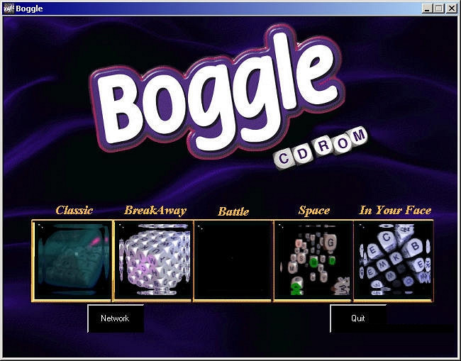 Обложка игры Boggle