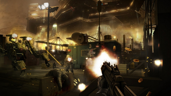 Скриншот из игры Deus Ex: Human Revolution