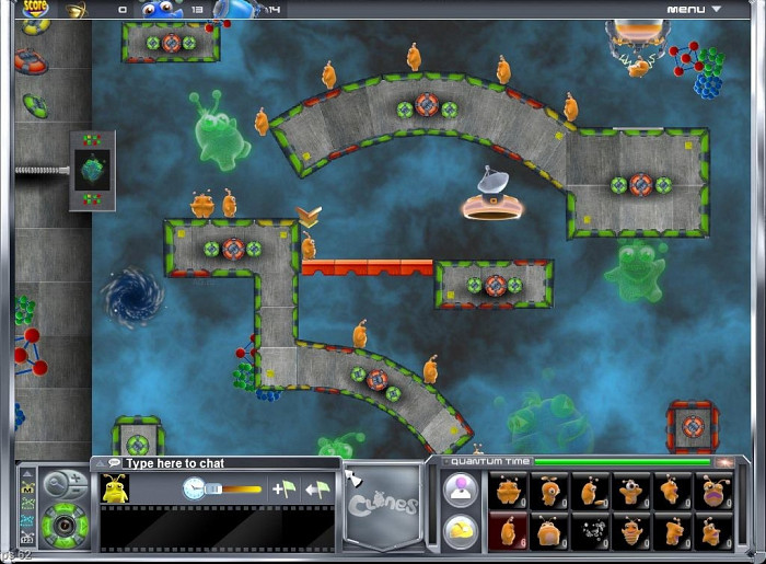 Скриншот из игры Clones