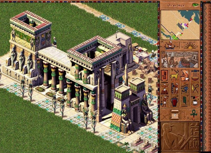 Скриншот из игры Cleopatra