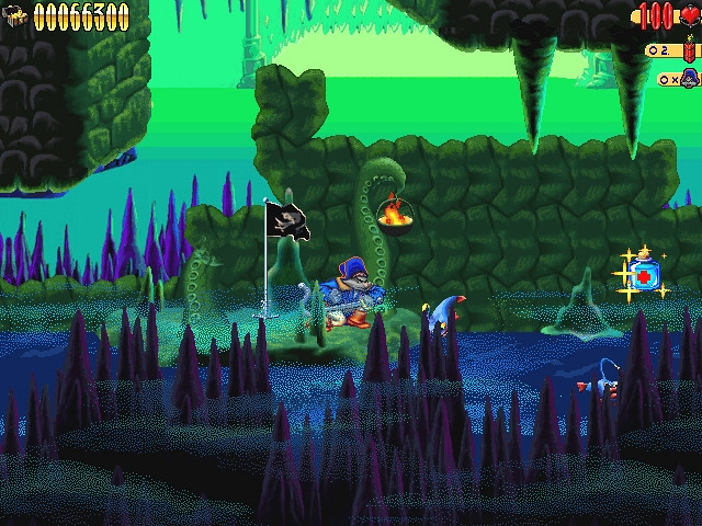Скриншот из игры Claw