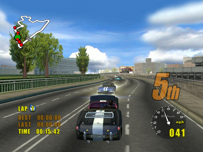 Скриншот из игры Classic British Motor Racing