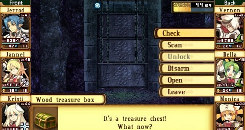 Скриншот из игры Class of Heroes