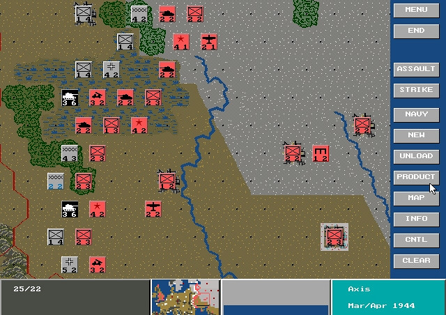 Скриншот из игры Clash of Steel: World War II Europe 1939-45