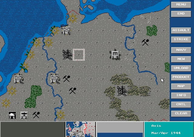 Скриншот из игры Clash of Steel: World War II Europe 1939-45
