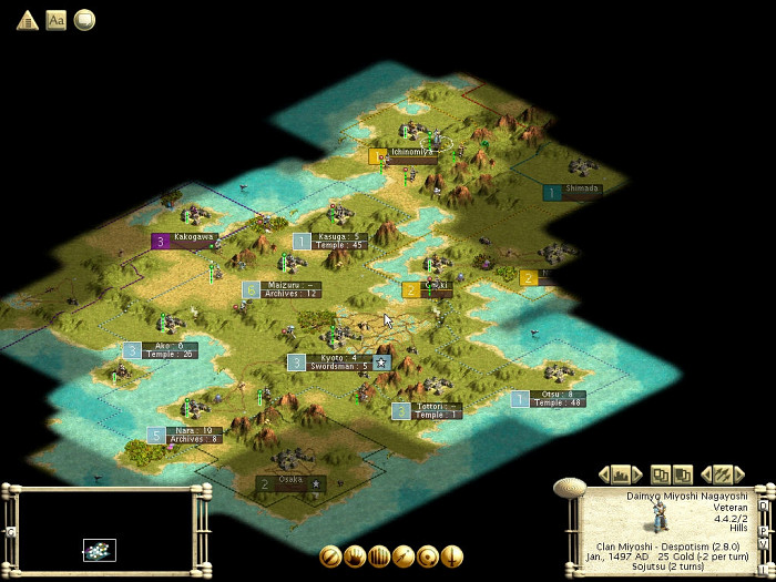 Скриншот из игры Civilization 3: Conquests