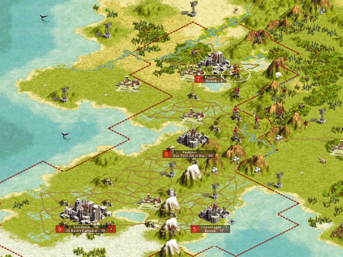 Скриншот из игры Civilization 3: Play the World