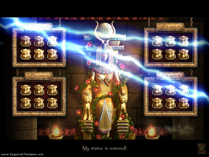 Скриншот из игры Ancient Quest of Saqqarah