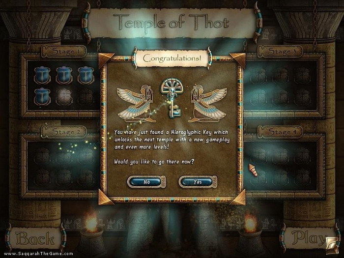 Скриншот из игры Ancient Quest of Saqqarah