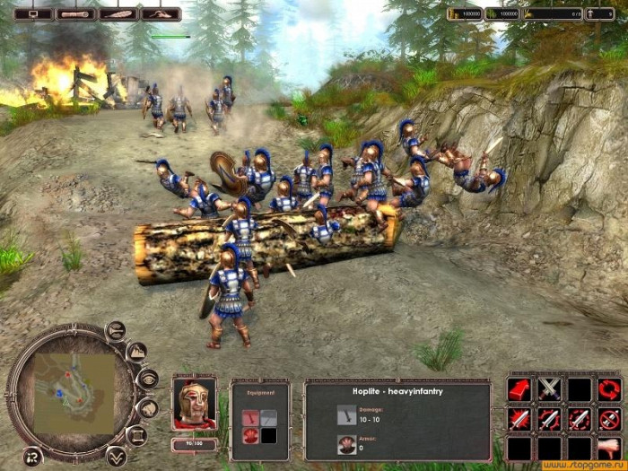 Скриншот из игры Ancient Wars: Sparta