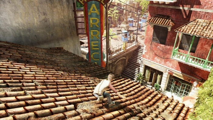 Скриншот из игры Uncharted 3: Drake's Deception