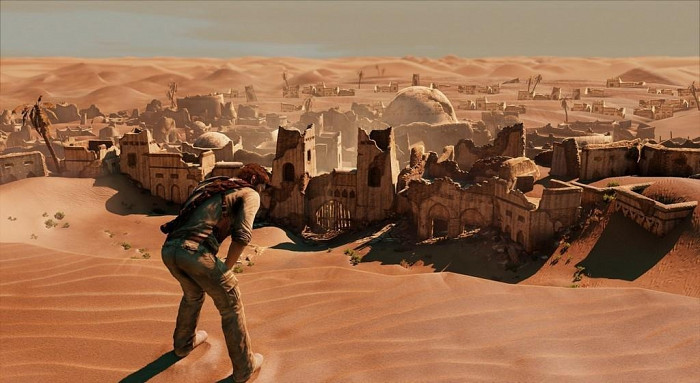 Скриншот из игры Uncharted 3: Drake's Deception