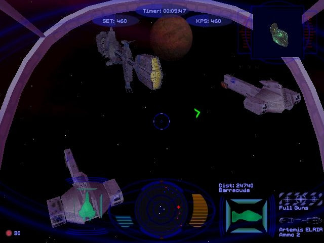 Скриншот из игры Wing Commander: Secret Ops